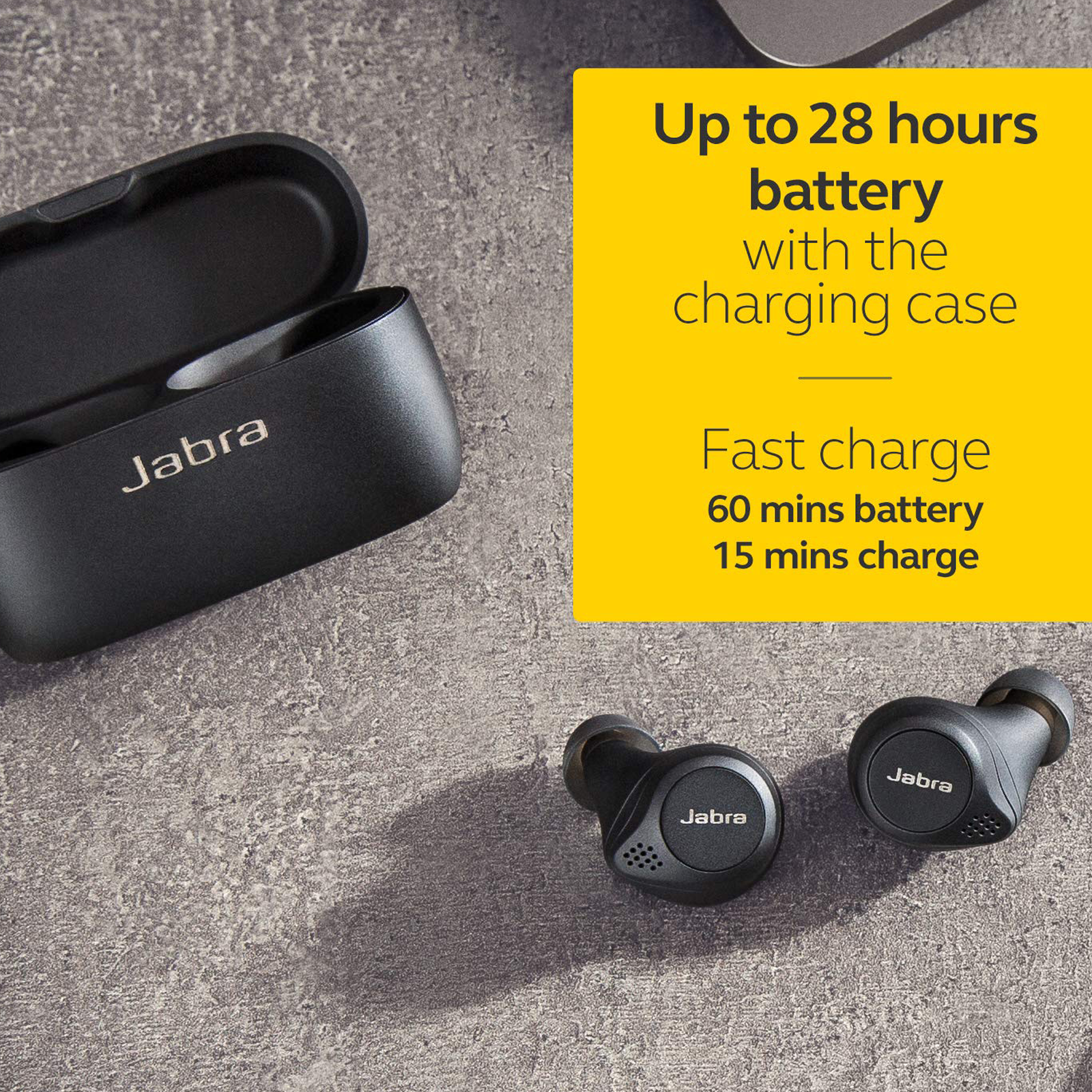 Buy Jabra Elite 75t 100 99090001 40 In Ear Active Noise